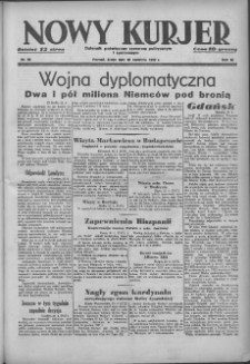 Nowy Kurjer: dziennik poświęcony sprawom politycznym i społecznym 1939.04.26 R.50 Nr96