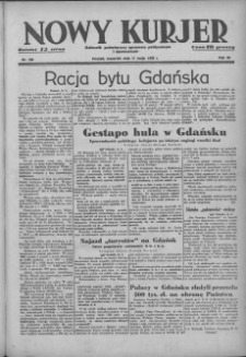 Nowy Kurjer: dziennik poświęcony sprawom politycznym i społecznym 1939.05.11 R.50 Nr108