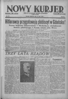 Nowy Kurjer: dziennik poświęcony sprawom politycznym i społecznym 1939.05.14 R.50 Nr111