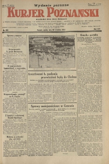 Kurier Poznański 1930.09.20 R.25 nr 433