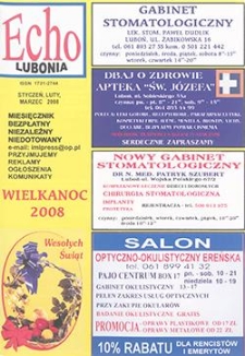 Echo Lubonia 2008.01/02/03