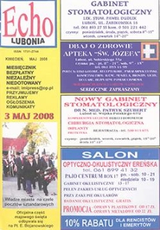 Echo Lubonia 2008.04/05