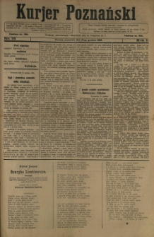 Kurier Poznański 1906.12.13 R.1 nr 70