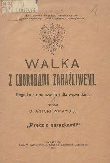 Walka z chorobami zaraźliwymi: pogadanka na czasie i dla wszystkich