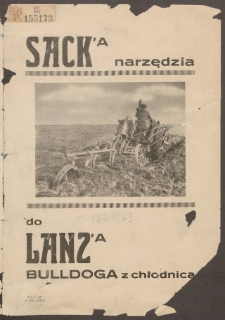Sack'a narzędzia do Lanz'a Bulldoga