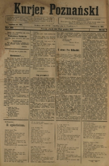 Kurier Poznański 1906.12.25 R.1 nr 80
