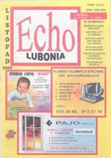 Echo Lubonia 2000.11 Nr 20 (39/40)