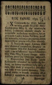 Żniwo cudownych darów w polu Jarosławskim, to jest: cuda i łaski za przyczyną Najśw[iętszej] Panny [...] doznane [...]