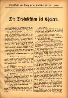 Extra-Blatt zum Wongrowitzer Kreisblatt 1904.09.23 Jg.54 Nr38