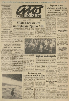 Głos Wielkopolski. 1963.01.17 R.19 nr14 Wyd.A