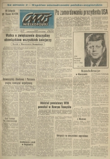 Głos Wielkopolski. 1963.11.24-25 R.19 nr280 Wyd.A