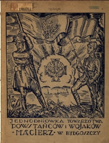 Jednodni&oacute;wka Towarzystwa Powstańc&oacute;w i Wojak&oacute;w "Macierz" w Bydgoszczy