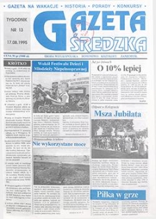 Gazeta Średzka 1995.08.17 Nr13