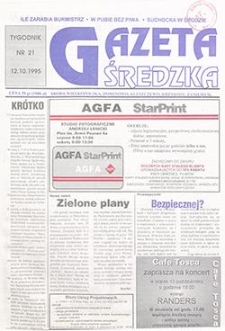Gazeta Średzka 1995.10.12 Nr21