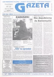 Gazeta Średzka 1995.10.26 Nr23