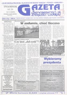 Gazeta Średzka 1995.11.03 Nr24