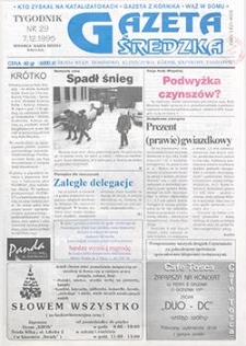Gazeta Średzka 1995.12.07 Nr29