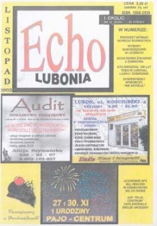 Echo Lubonia 2002.11 Nr 43 (85/86)