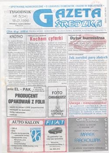 Gazeta Średzka 1996.01.18 Nr3(34)