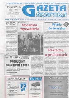 Gazeta Średzka 1996.01.25 Nr4(35)