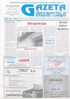 Gazeta Średzka 1996.02.29 Nr9(40)