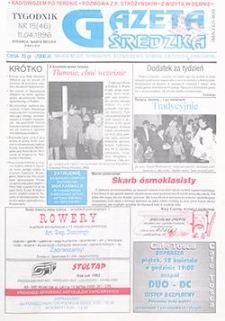 Gazeta Średzka 1996.04.11 Nr15(46)
