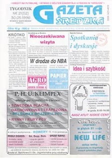 Gazeta Średzka 1996.05.30 Nr21(52)