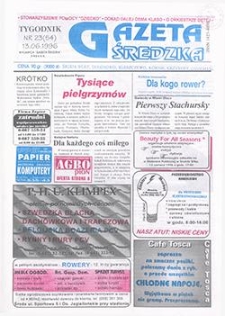 Gazeta Średzka 1996.06.13 Nr23(54)