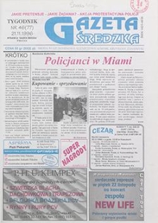 Gazeta Średzka 1996.11.21 Nr46(77)