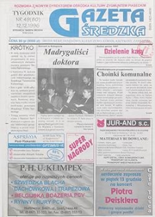 Gazeta Średzka 1996.12.12 Nr49(80)