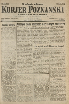 Kurier Poznański 1932.12.13 R.27 nr 568