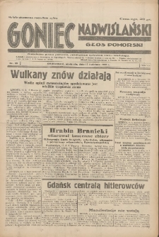 Goniec Nadwiślański: Głos Pomorski: Niezależne pismo poranne, poświęcone sprawom stanu średniego 1932.04.17 R.8 Nr89