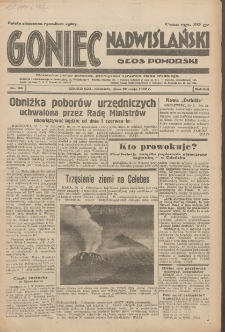 Goniec Nadwiślański: Głos Pomorski: Niezależne pismo poranne, poświęcone sprawom stanu średniego 1932.05.22 R.8 Nr116