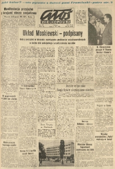 Głos Wielkopolski. 1963.08.06 R.19 nr185 Wyd.AB