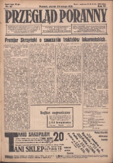 Przegląd Poranny: pismo niezależne i bezpartyjne 1926.02.26 R.6 Nr46