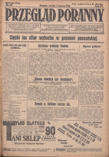 Przegląd Poranny: pismo niezależne i bezpartyjne 1926.03.03 R.6 Nr50