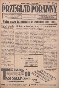 Przegląd Poranny: pismo niezależne i bezpartyjne 1926.03.05 R.6 Nr52
