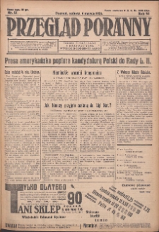 Przegląd Poranny: pismo niezależne i bezpartyjne 1926.03.06 R.6 Nr53