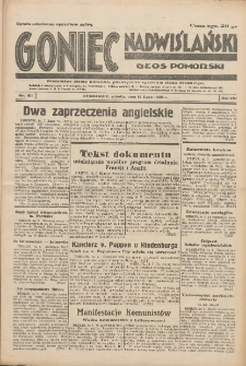 Goniec Nadwiślański: Głos Pomorski: Niezależne pismo poranne, poświęcone sprawom stanu średniego 1932.07.16 R.8 Nr161