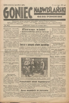 Goniec Nadwiślański: Głos Pomorski: Niezależne pismo poranne, poświęcone sprawom stanu średniego 1932.07.26 R.8 Nr169