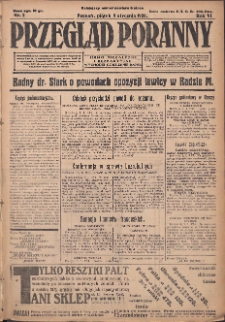Przegląd Poranny: pismo niezależne i bezpartyjne 1926.01.08 R.6 Nr5