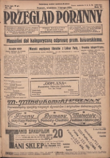 Przegląd Poranny: pismo niezależne i bezpartyjne 1926.02.07 R.6 Nr30