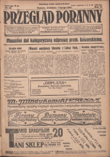 Przegląd Poranny: pismo niezależne i bezpartyjne 1926.02.07 R.6 Nr30