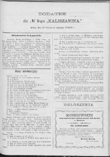 Kaliszanin : gazeta miasta Kalisza i jego okolic