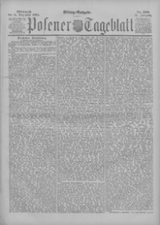 Posener Tageblatt 1895.12.11 Jg.34 Nr579