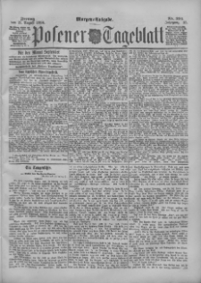 Posener Tageblatt 1896.08.21 Jg.35 Nr391