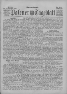 Posener Tageblatt 1896.09.11 Jg.35 Nr427