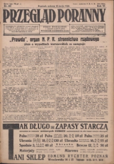 Przegląd Poranny: pismo niezależne i bezpartyjne 1926.05.15 R.6 Nr109