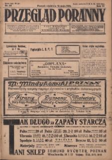 Przegląd Poranny: pismo niezależne i bezpartyjne 1926.05.16 R.6 Nr110