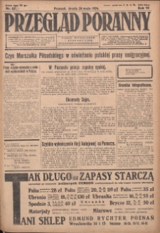 Przegląd Poranny: pismo niezależne i bezpartyjne 1926.05.26 R.6 Nr116